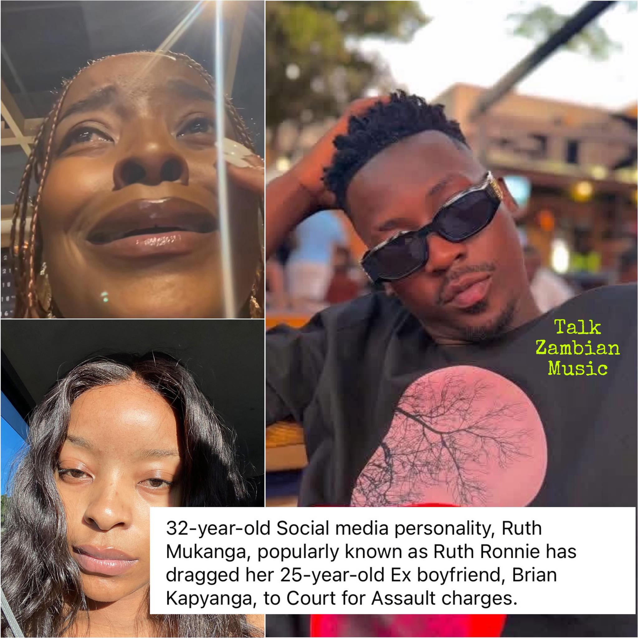 Ruth Ronnie Drags Ex-Boyfriend to Court Over Assault Allegations